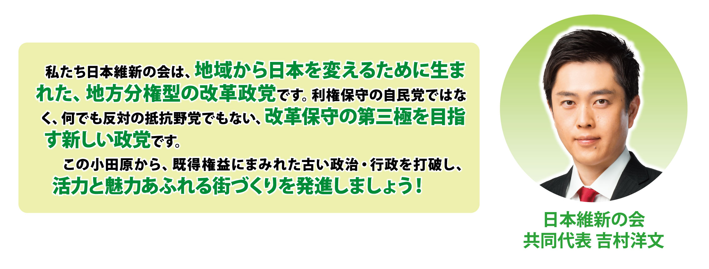 日本維新の会吉村洋文